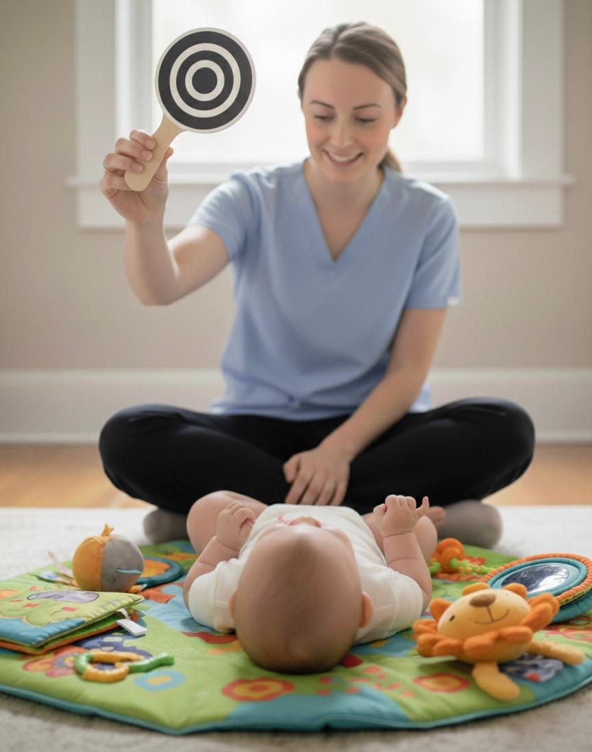 Cible visuelle bébé - cible Baby Skull
